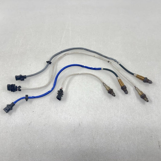 670009075 14-24 MASERATI GHIBLI AIR FUEL RATIO OXYGEN O2 SENSOR SET OF 4 OEM