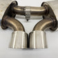 05-08 Porsche Boxster Cayman S 987 Circuit Werks Dual Tips Catback Exhaust