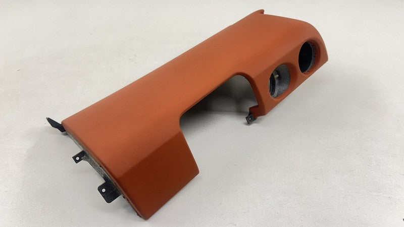 1483019 05-12 PROSCHE BOXSTER CAYMAN 987 LEFT LOWER KNEE DASHBOARD PANEL TERRACOTTA OEM
