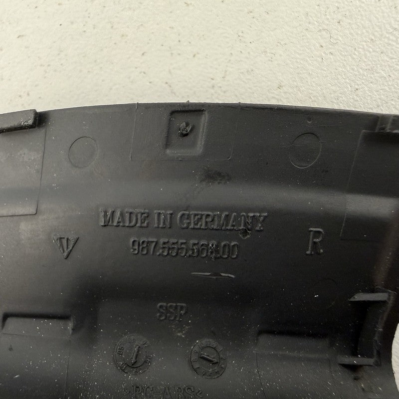 987 555 568 00 / 98755556800 06-12 Porsche Cayman 987 Interior Coat Hook Cover Trim 98755556800 OEM