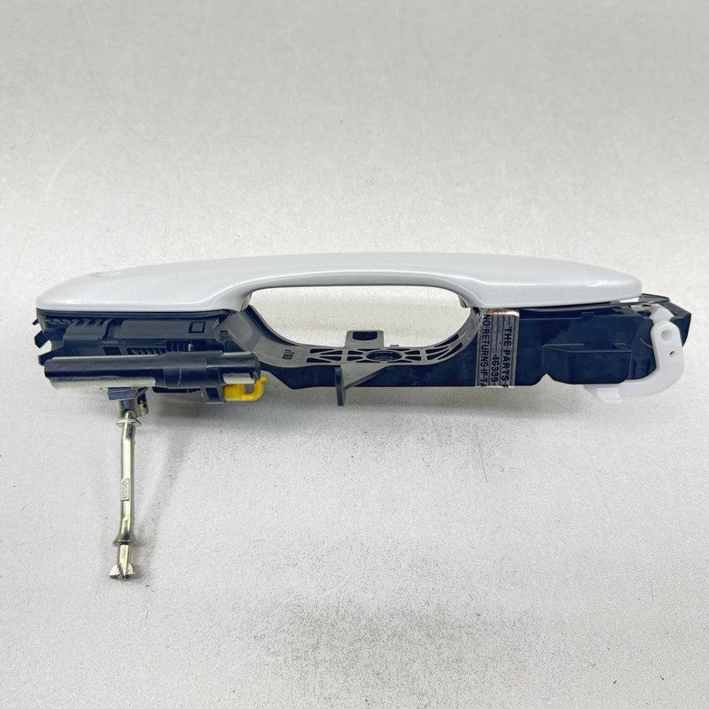 23-25 Toyota Prius Driver Left Front Exterior Door Handle Wind Chill Pearl OEM