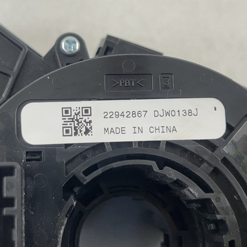 22942867 12-15 CHEVROLET CAMARO ZL1 CLOCK SPRING ANGLE SENSOR SRS COMBINATION SWITCH OEM