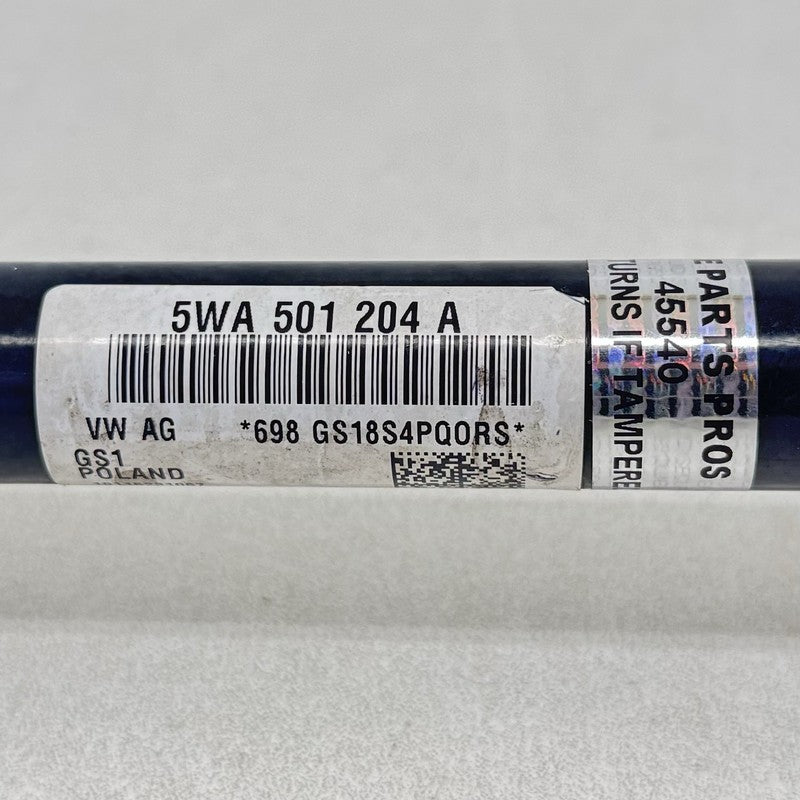 5WA-501-204-A / 5WA 501 204 A / 5WA501204A 22-25 VOLKSWAGEN GOLF R MK8 PASSENGER RIGHT REAR AXLE SHAFT 5WA501204A OEM