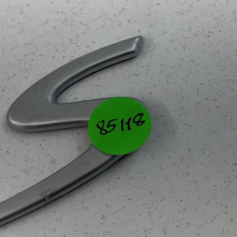 06-12 Porsche Cayman S 987 Rear Trunk Lid Nameplate Emblem Badge Logo Pair OEM