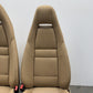10-16 PORSCHE PANAMERA FRONT SEAT PAIR POWER MEMORY LEATHER LUXOR BEIGE OEM