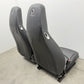 05-08 Porsche 911 997 Boxster Cayman 987 Front Seat Pair Black Leather OEM