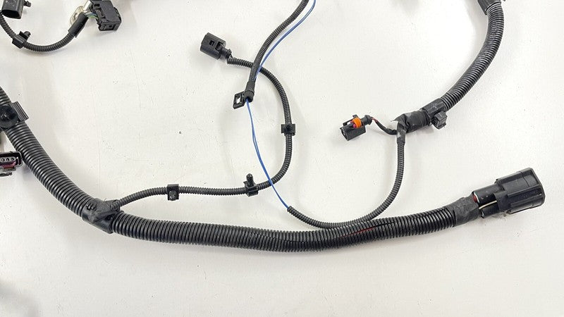 10-13 PORSCHE PANAMERA LEFT FRONT ENGINE BAY HEADLIGHT WIRE HARNESS OEM