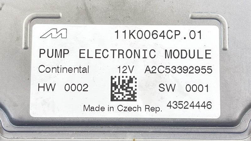 11K0064CP 15-17 MCLAREN 650S GAS FUEL PUMP CONTROL MODULE 11K0064CP OEM
