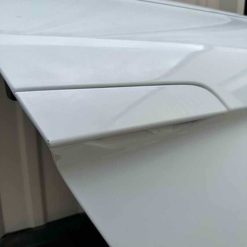 11-15 AUDI R8 SPYDER PASSENGER RIGHT DOOR COMPLETE W/ GLASS WHITE OEM