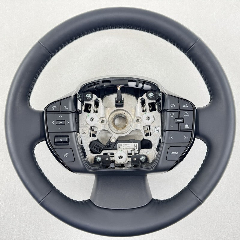 864A1-47010 / 864A1 47010 / 864A147010 23-25 TOYOTA PRIUS DRIVER STEERING WHEEL LEATHER BLACK OEM