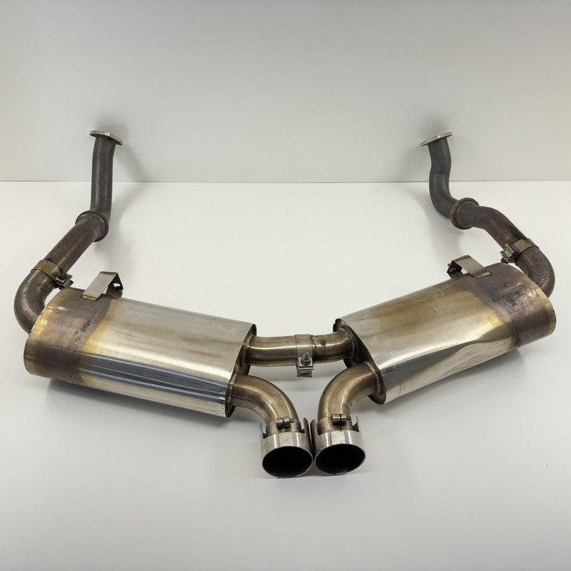 05-08 Porsche Boxster Cayman S 987 Circuit Werks Dual Tips Catback Exhaust
