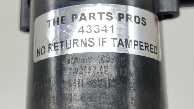 6 930 550 / 6930550 06-10 BMW M6 E63 E64 ENGINE AUXILIARY ELECTRIC WATER PUMP 6930550 OEM