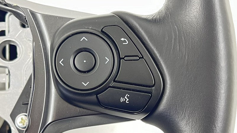 22-24 TOYOTA GR86 DRIVER STEERING WHEEL LEATHER BLACK OEM