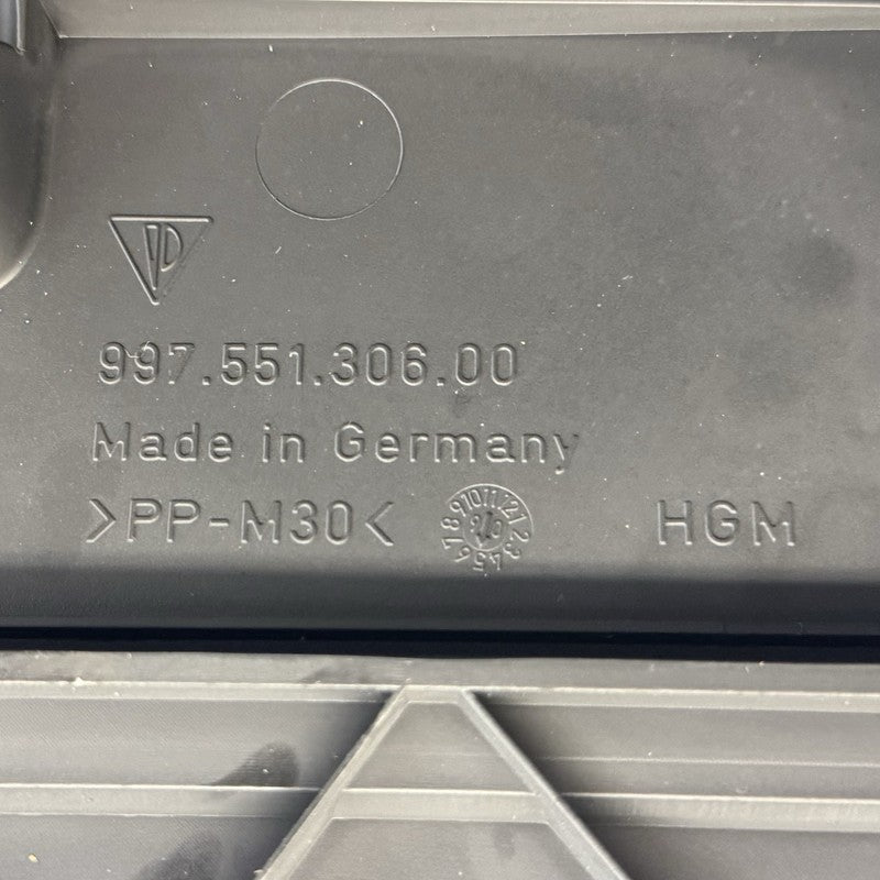 997.551.301.00 / 997 551 301 00 / 99755130100 05-12 Porsche 911 997 Boxster Cayman 987 Front Trunk Boot Liner Cover Trim