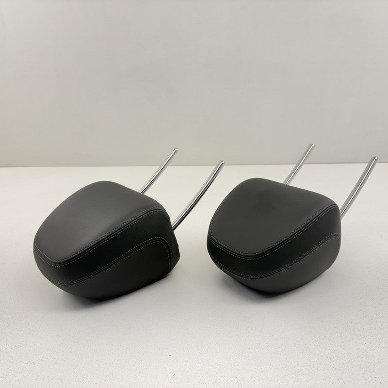 18-24 BMW G01 X3 Front Seat Headrest Head Rest Pair Left & Right Black