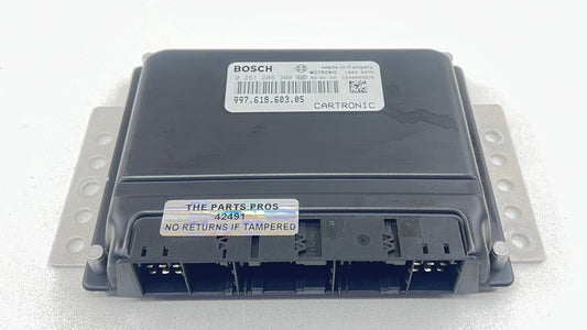 997.618.603.05 / 997 618 603 05 / 99761860305 05-08 PORSCHE BOXSTER S 987 MANUAL ECM ECU ENGINE CONTROL MODULE CARTRONIC