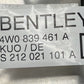 4W0 839 755 D / 4W0839755D 13-18 BENTLEY FLYING SPUR LEFT REAR DOOR WINDOW REGULATOR MOTOR CARRIER OEM