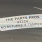 95086CA070 17-20 SUBARU BRZ REAR SPARE TIRE WITH SCISSOR JACK TOOL HOLDER FOAM KIT OEM