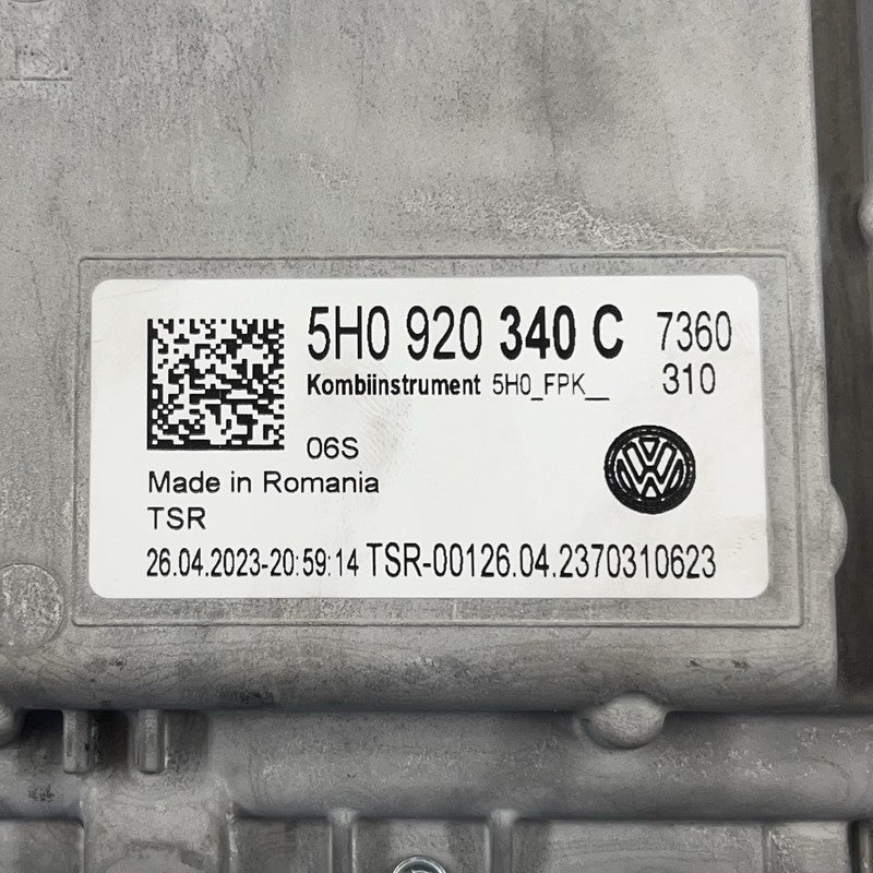 A2C1821560200 22-24 VOLKSWAGEN GOLF R MK8 DIGITAL SPEEDOMETER INSTRUMENT CLUSTER GAUGE OEM