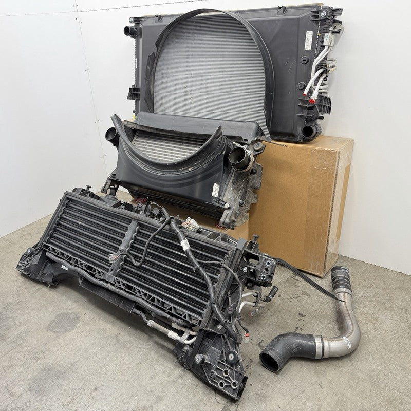 19-24 Ram 4500 5500 6.7L Radiator Support W/ Radiator Shutter Fan Asse