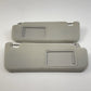12-17 Toyota Prius V Left & Right Sunvisor Sun Visor Shade Pair Gray OEM