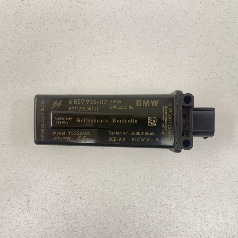 6 857 938 BMW F01 F02 F06 F10 F12 TPMS Tire Pressure Monitor Control Unit RDC Sensor OEM