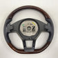 A 231 460 08 03 12-16 Mercedes W212 E350 Sport Steering Wheel Black Leather W/ Wood OEM