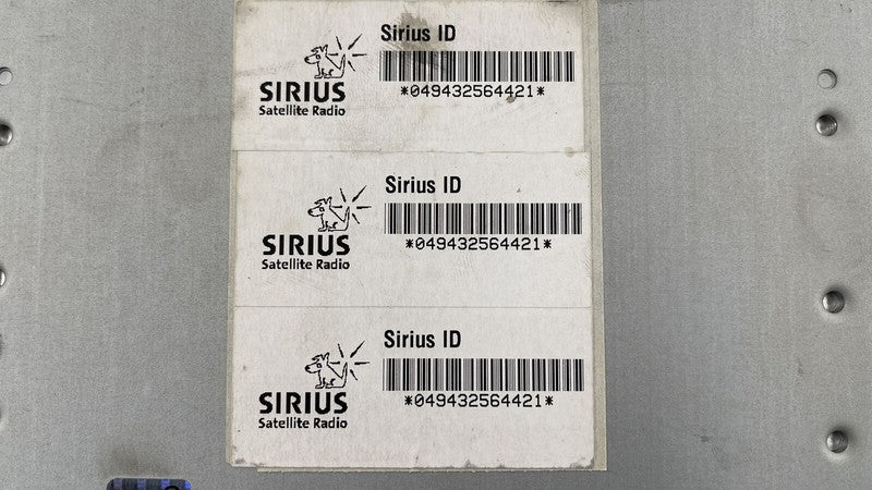 8E0.035.593.P / 8E0 035 593 P / 8E0035593P 08-15 AUDI R8 SPYDER SIRIUS SATELLITE RADIO CONTROL MODULE 8E0 035 593 P OEM