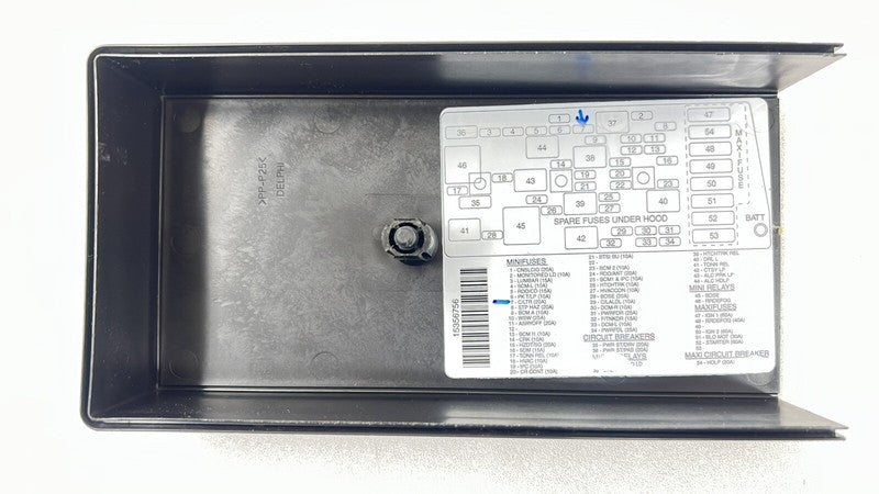 10443148 01-04 CHEVROLET CORVETTE C5 Z06 INTERIOR CABIN FUSE RELAY JUNCTION BOX OEM