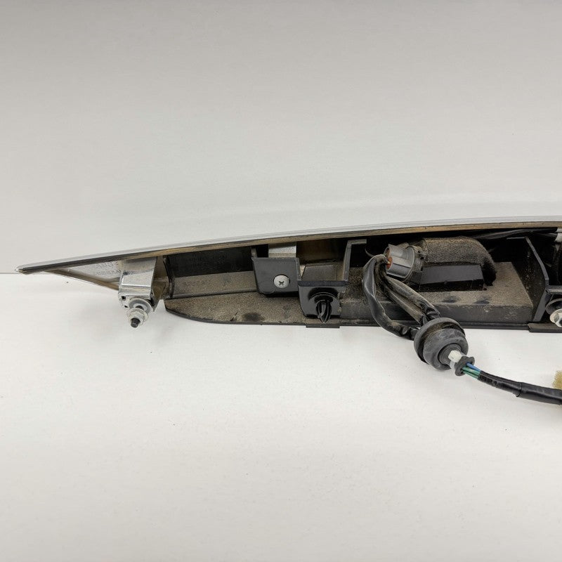 84810-4HB0A / 84810 4HB0A / 848104HB0A 14-17 Infiniti Q50 Chrome License Plate Light Trunk Trim Moulding W/ Camera OEM