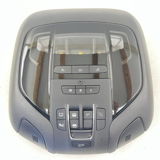 06701346890 17-20 MASERATI GHIBLI FRONT OVERHEAD CONSOLE READING LIGHT LAMP DOME BLACK OEM