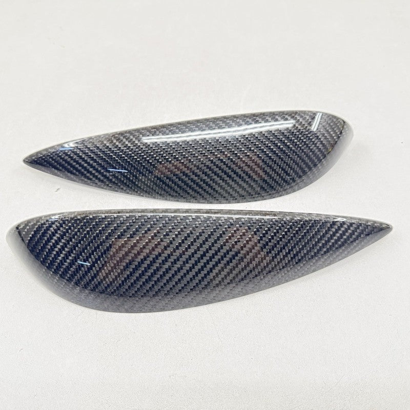 528506/10 06-10 BMW M6 E63 E64 INTERIOR CARBON FIBER TRIM SET DOOR PANEL DASHBOARD OEM