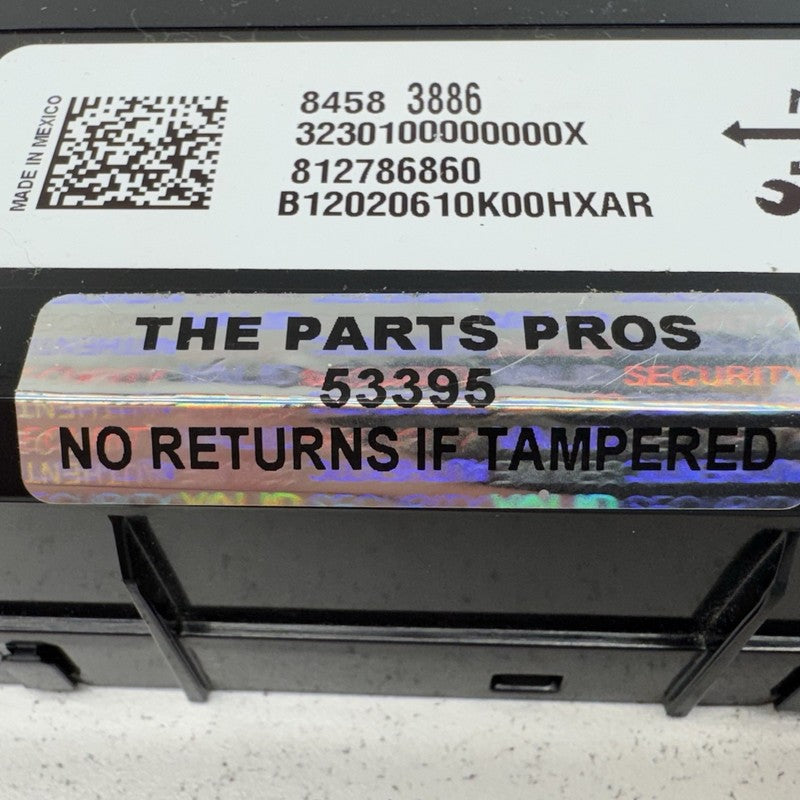 19-24 Chevrolet Camaro HVAC AC Temperature Climate Control Module 8458