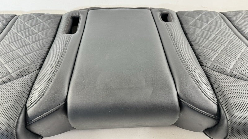 11-18 AUDI A8L REAR BOTTOM LOWER SEAT CUSHION BENCH COVER BLACK OEM