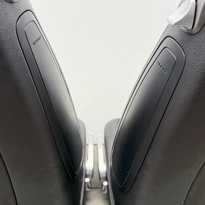 05-08 Porsche 911 997 Boxster Cayman 987 Front Seat Pair Black Leather OEM