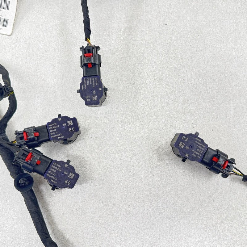 84575196 22-24 CADILLAC CT5 V BLACKWING REAR BUMPER WIRE HARNESS W/ PARKING SENSORS OEM