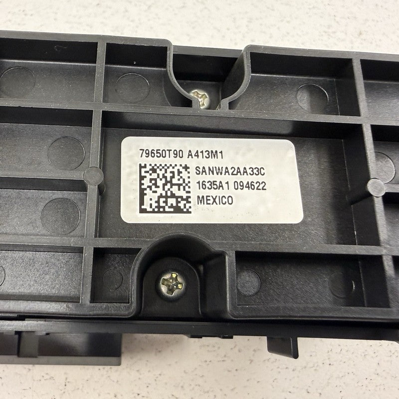 23-25 Honda Pilot Rear Console HVAC A/C Climate Control Switch Panel O
