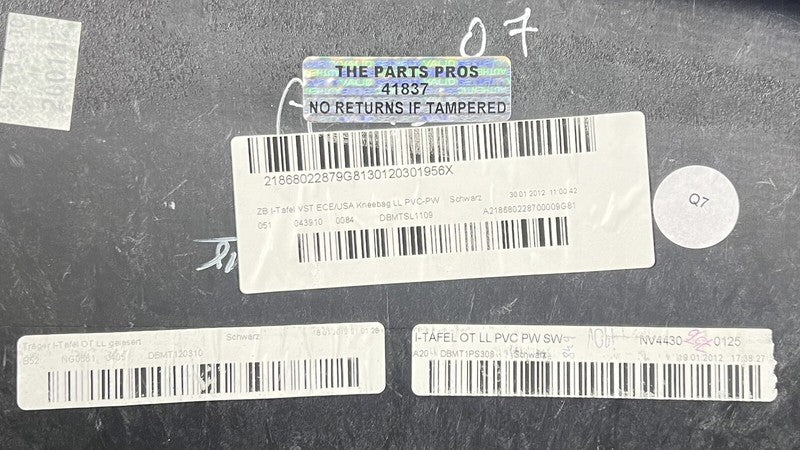 1060141580119 12-18 MERCEDES BENZ CLS550 W218 DASHBOARD INSTRUMENT PANEL COVER COMPLETE OEM