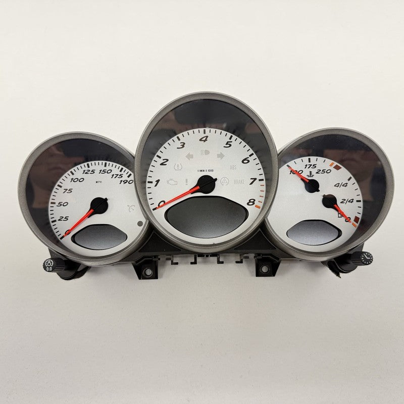 987.641.113.20 / 987 641 113 20 / 98764111320 05-08 Porsche Boxster Cayman 987 Manual Speedometer Instrument Cluster Gau