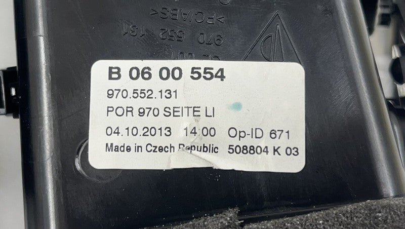 970.552.142.03 / 970 552 142 03 / 97055214203 10-16 PORSCHE PANAMERA FRONT LEFT AND RIGHT DASH AIR VENT GRILL TRIM SET O