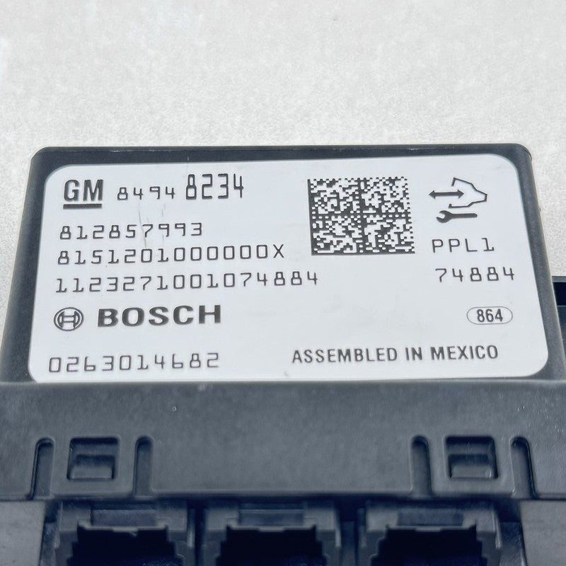 8494 8234 / 84948234 22-24 CADILLAC CT5 V BLACKWING DRIVER PARK ASSIST CONTROL MODULE 84948234 OEM