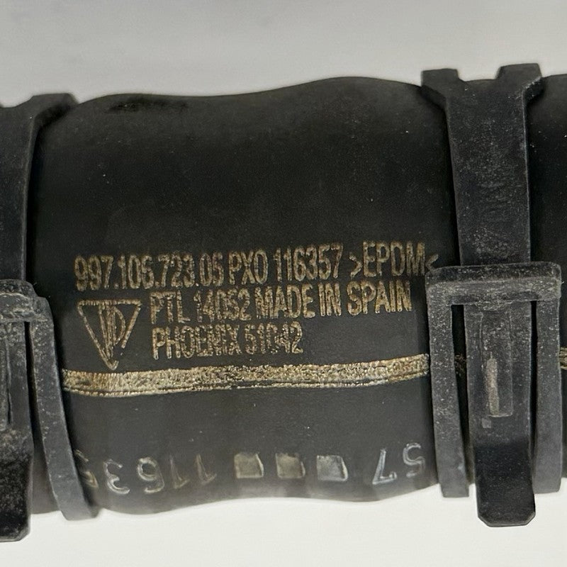 997.106.711.02 / 997 106 711 02 / 99710671102 05-12 Porsche 911 997 Boxster Cayman 987 Radiator Crossover Coolant Pipe S