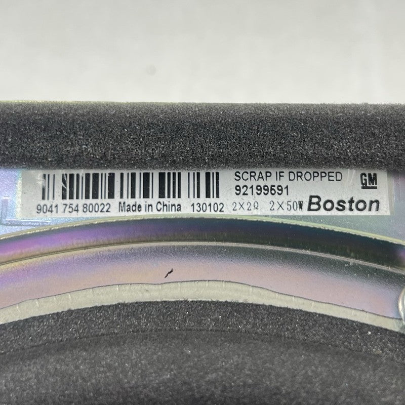 92199691 12-15 CHEVROLET CAMARO ZL1 CONVERTIBLE TWEETER SPEAKER SET OEM