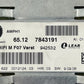 7 843 191 / 7843191 06-10 BMW M6 E63 E64 TOP-HIFI AMPLIFIER AMP RADIO AUDIO MODULE 7843191 OEM