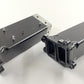 4H0 805 130 B / 4H0805130B 15-18 AUDI A8 LEFT RIGHT FRONT FRAME RAIL EXTENSION CRASH CAN BEAM BAR PAIR OEM