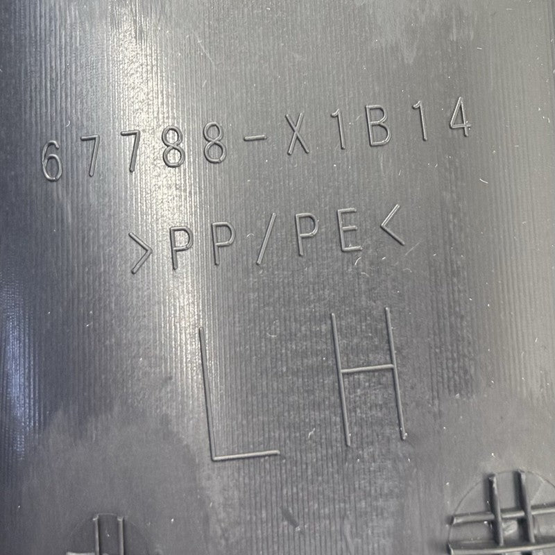 67608-X1B05 / 67608 X1B05 / 67608X1B05 23-25 TOYOTA PRIUS DRIVER LEFT REAR DOOR PANEL CARD COVER TRIM OEM