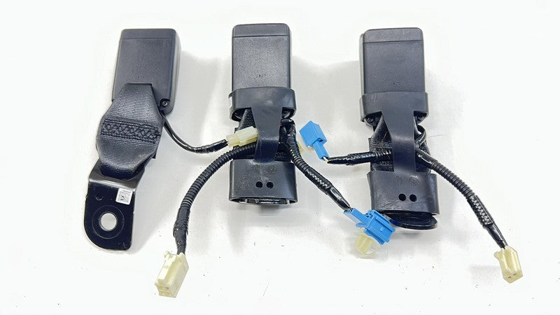 22-24 SUBARU WRX LEFT RIGHT CENTER REAR SEAT BELT SEATBELT BUCKLE SET OEM