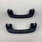11-16 BMW M5 528 535 550 F10 Interior Headliner Roof Grab Handle Set Black OEM
