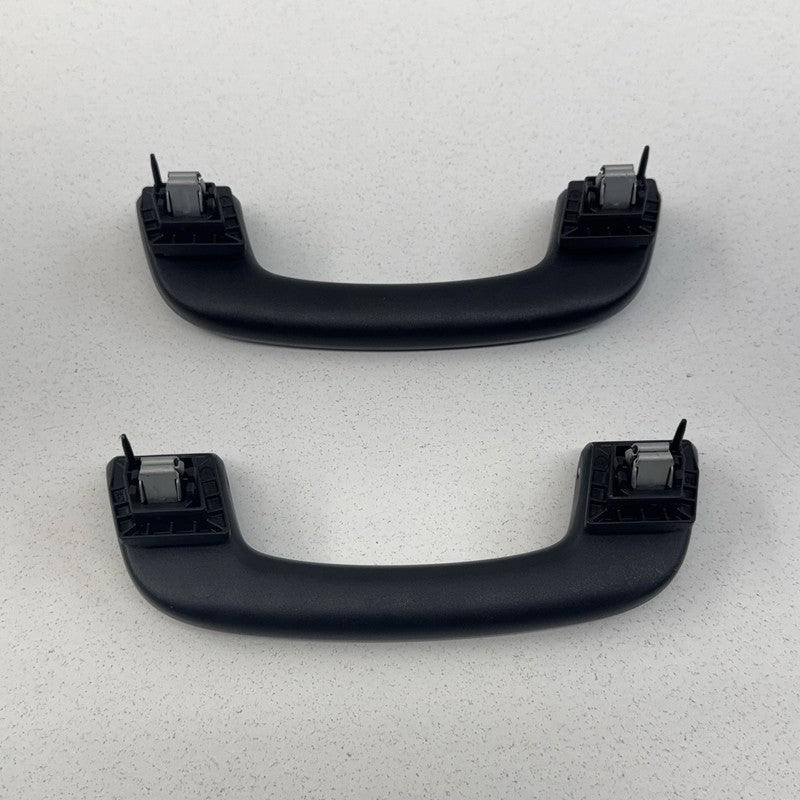 11-16 BMW M5 528 535 550 F10 Interior Headliner Roof Grab Handle Set Black OEM