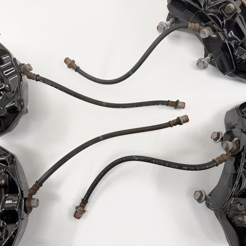 08-14 Lexus IS F Brake Caliper Brembo Set Front & Rear Black 69K Miles OEM